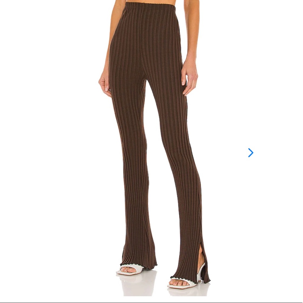 Lovers + Friends Olivia Pant in Hazel Brown